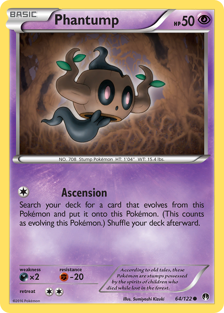 Phantump (64/122) [XY: BREAKpoint] | Good Games Adelaide SA