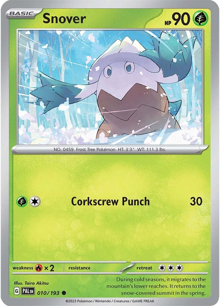 Snover (010/193) [Scarlet & Violet: Paldea Evolved] | Good Games Adelaide SA