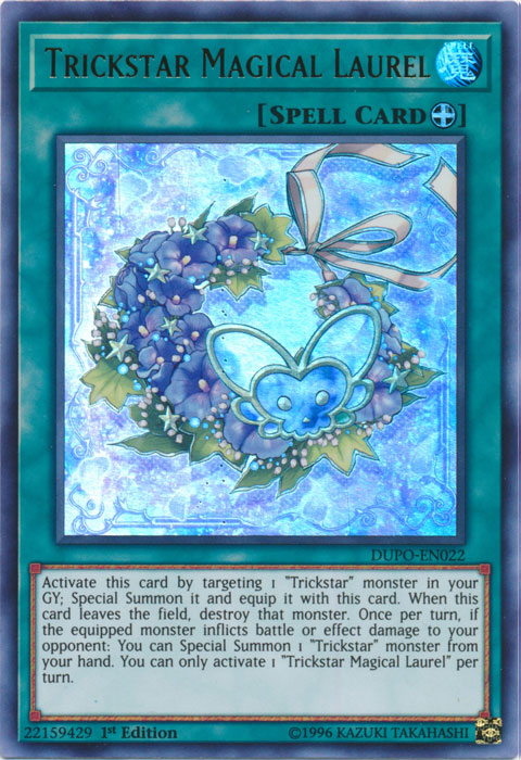 Trickstar Magical Laurel [DUPO-EN022] Ultra Rare | Good Games Adelaide SA