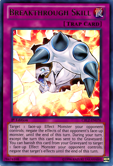 Breakthrough Skill [CBLZ-EN078] Ultra Rare | Good Games Adelaide SA