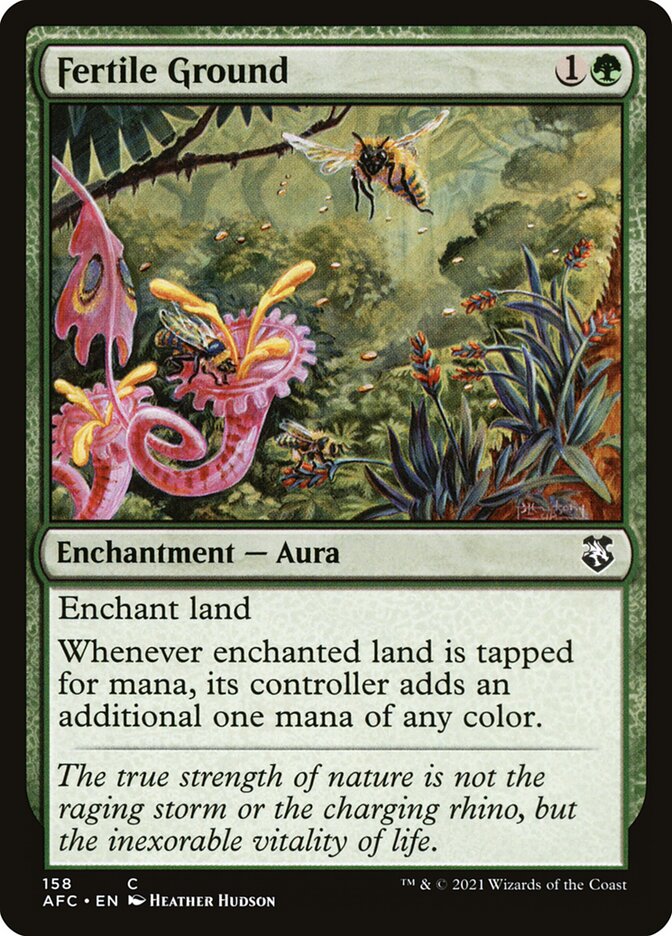 Fertile Ground 158 (Commander: Adventures in the Forgotten Realms)  | Good Games Adelaide SA