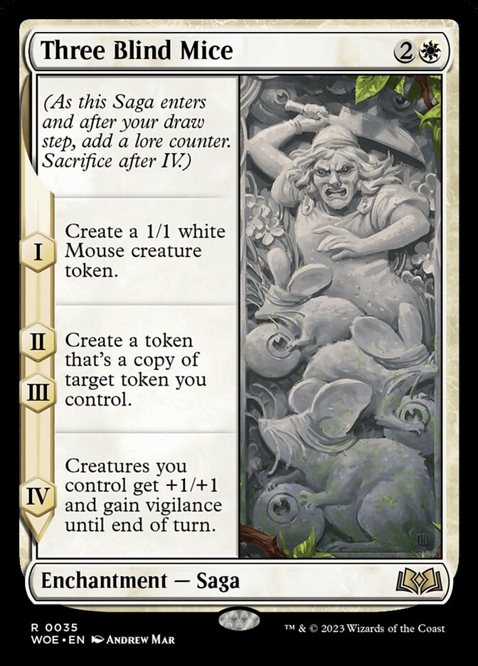 Three Blind Mice 35 (Wilds of Eldraine)  | Good Games Adelaide SA