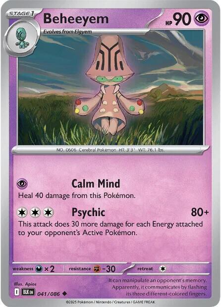 Beheeyem 041/086 (SV: Black Bolt)  | Good Games Adelaide SA