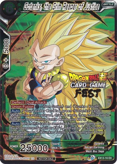 Gotenks, the Grim Reaper of Justice (Card Game Fest 2022) (EX13-16) [Tournament Promotion Cards] | Good Games Adelaide SA