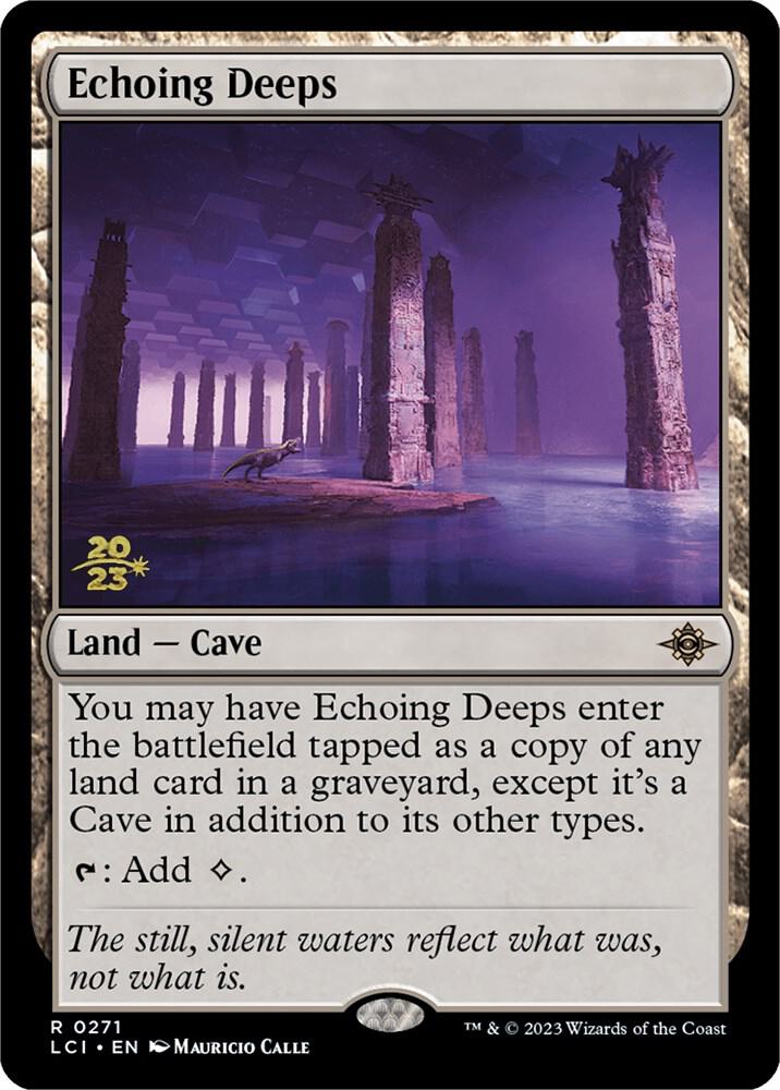 Echoing Deeps 271 (Prerelease Cards)  - Foil | Good Games Adelaide SA