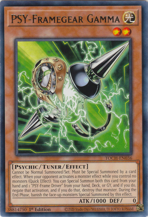 PSY-Framegear Gamma [TOCH-EN036] Rare | Good Games Adelaide SA
