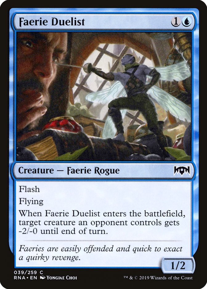Faerie Duelist 39 (Ravnica Allegiance)  | Good Games Adelaide SA