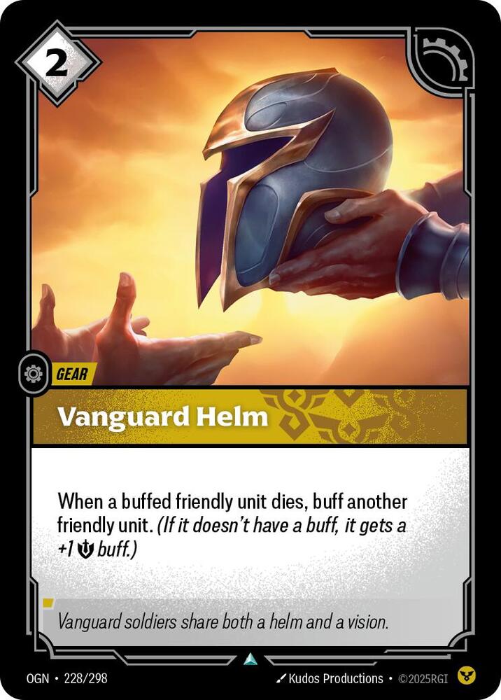 Vanguard Helm 228/298 (Origins)  | Good Games Adelaide SA