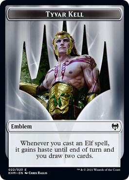 Emblem Tyvar Kell 22 (Kaldheim)  | Good Games Adelaide SA