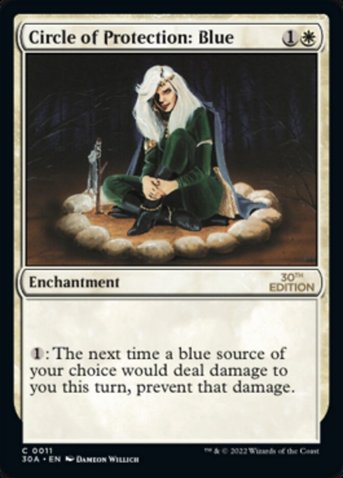 Circle of Protection: Blue [30th Anniversary Edition] | Good Games Adelaide SA