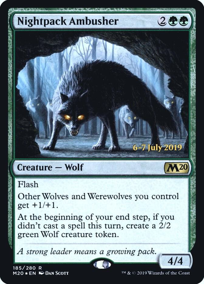 Nightpack Ambusher 185 (Prerelease Cards)  - Foil | Good Games Adelaide SA