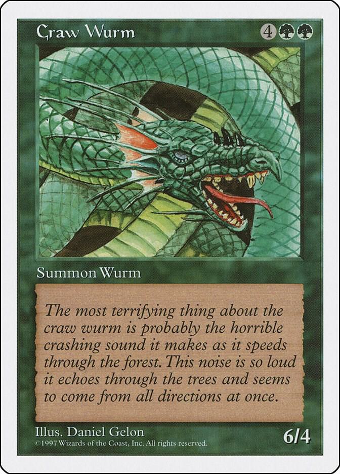 Craw Wurm  (Fifth Edition)  | Good Games Adelaide SA