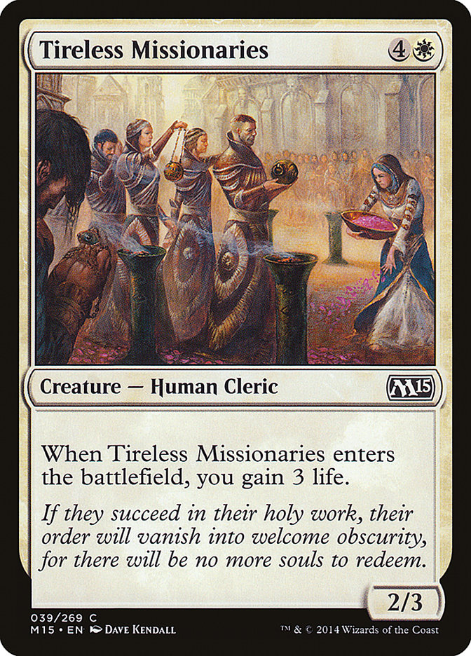 Tireless Missionaries 39 (Magic 2015 (M15))  | Good Games Adelaide SA
