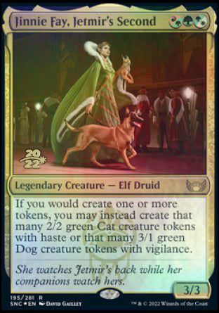 Jinnie Fay, Jetmir's Second [Streets of New Capenna Prerelease Promos] | Good Games Adelaide SA