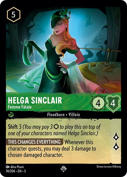 Helga Sinclair Femme Fatale 74/204 (Into the Inklands)  | Good Games Adelaide SA