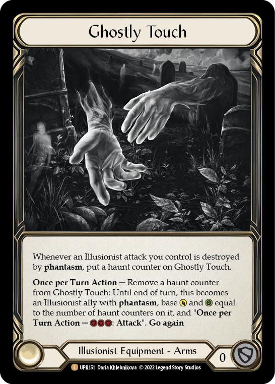 Ghostly Touch [UPR151] (Uprising)  Cold Foil | Good Games Adelaide SA