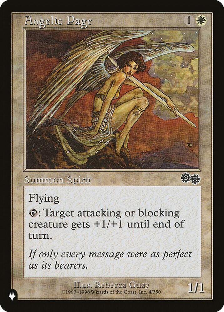 Angelic Page 4/350 (The List Reprints)  | Good Games Adelaide SA