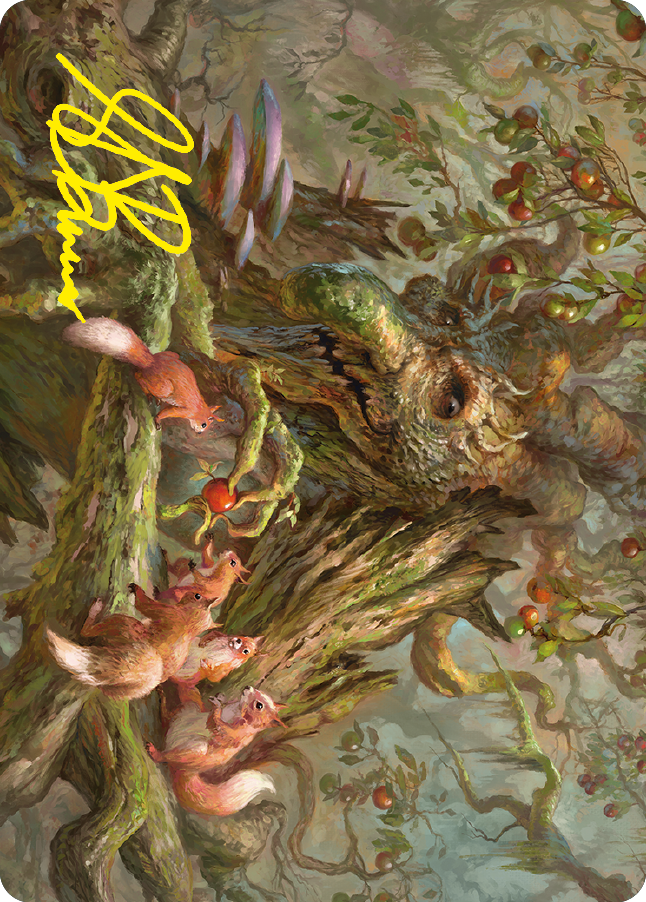 Generous Ent Art Card (Gold-Stamped Signature) [The Lord of the Rings: Tales of Middle-earth Art Series] | Good Games Adelaide SA