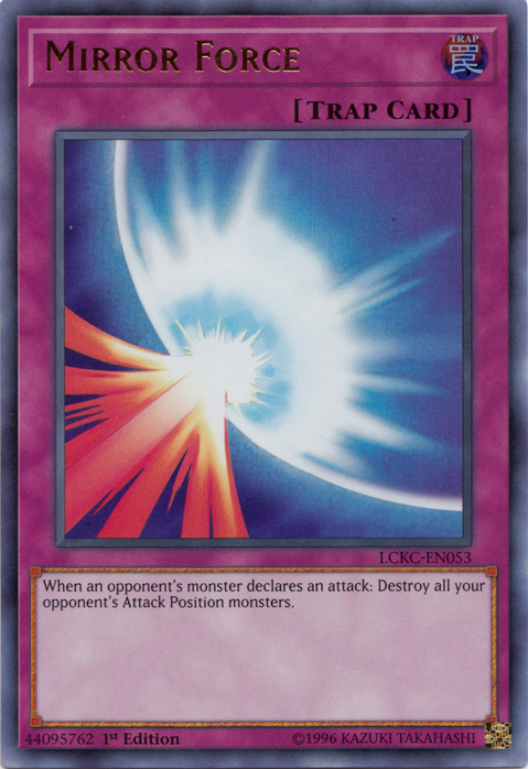 Mirror Force [LCKC-EN053] Ultra Rare | Good Games Adelaide SA