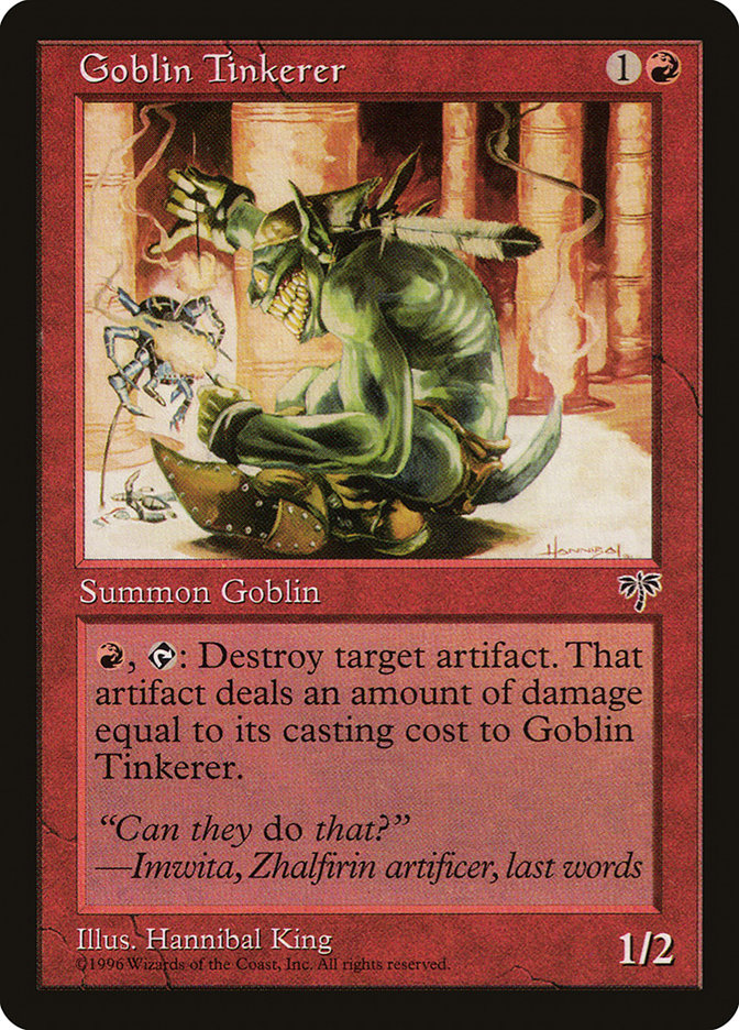 Goblin Tinkerer [Mirage] | Good Games Adelaide SA