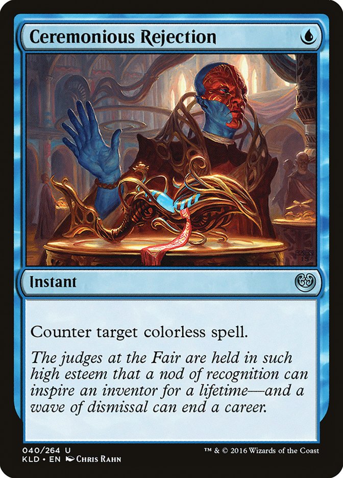 Ceremonious Rejection 40 (Kaladesh)  | Good Games Adelaide SA