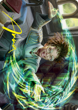 Eureka Moment Art Card (Gold-Stamped Signature) [Strixhaven: School of Mages Art Series] | Good Games Adelaide SA