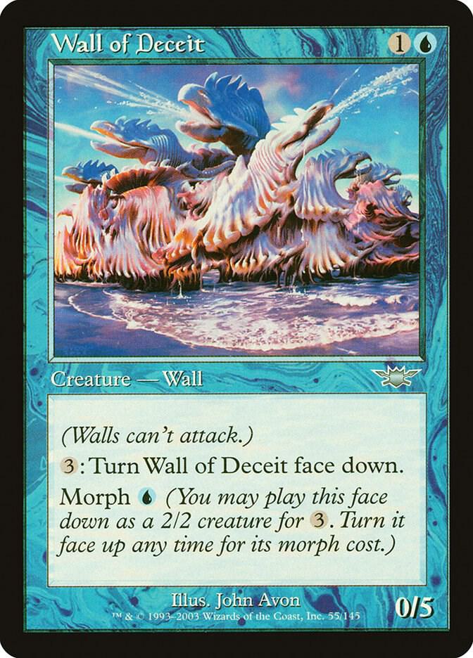 Wall of Deceit 55 (Legions)  - Foil | Good Games Adelaide SA