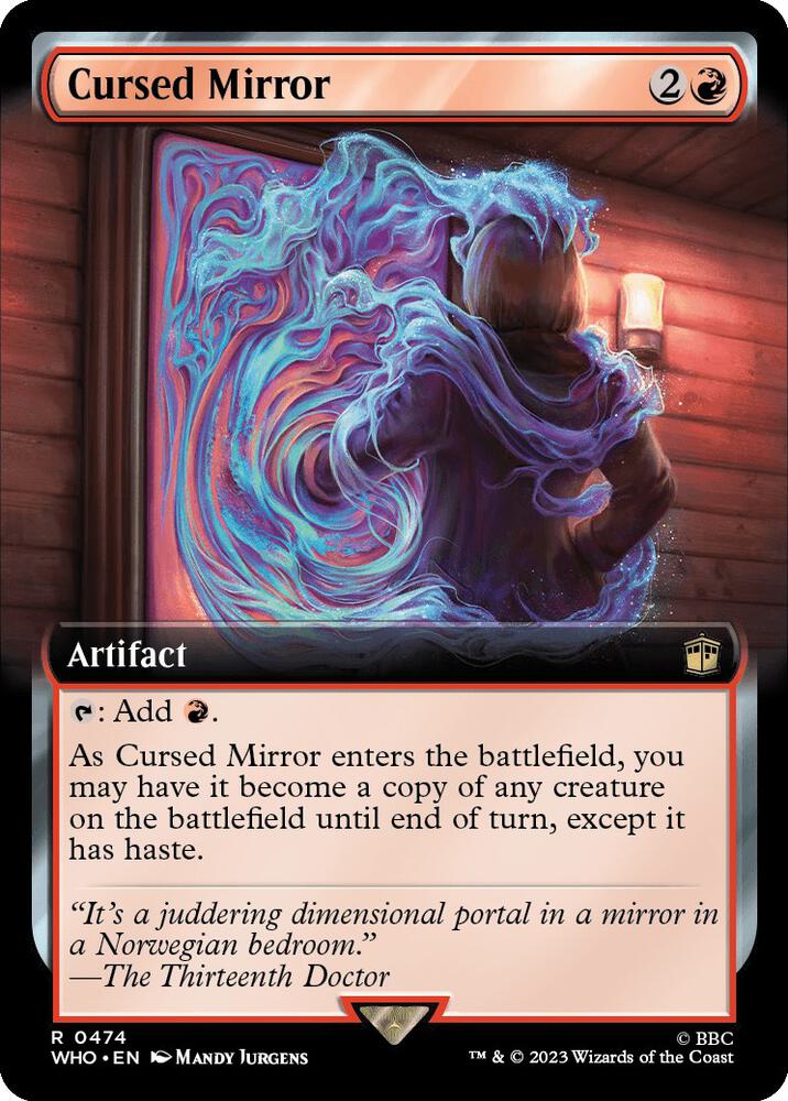 Cursed Mirror 474 (Universes Beyond: Doctor Who)  | Good Games Adelaide SA