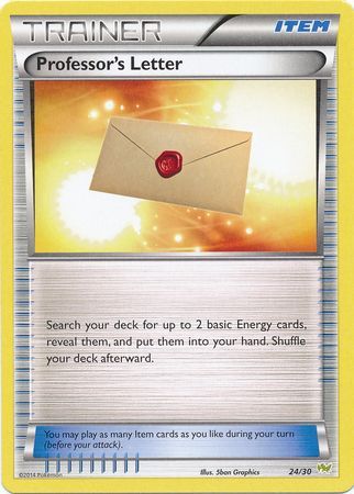 Professor's Letter (24/30) [XY: Trainer Kit - Noivern] | Good Games Adelaide SA