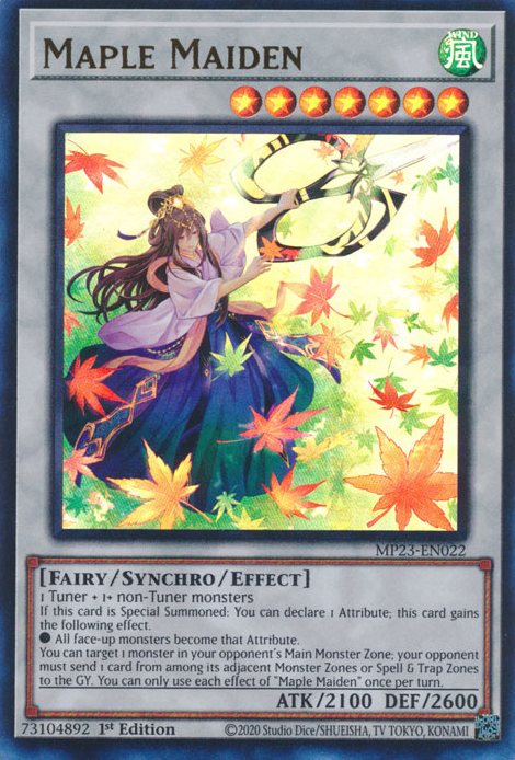 Maple Maiden [MP23-EN022] Ultra Rare | Good Games Adelaide SA
