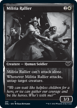 Militia Rallier [Innistrad: Double Feature] | Good Games Adelaide SA