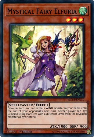 Mystical Fairy Elfuria [AC18-EN010] Super Rare | Good Games Adelaide SA