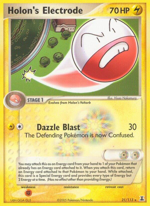 Holons Electrode 21/113 (Delta Species)  - Reverse Holofoil | Good Games Adelaide SA