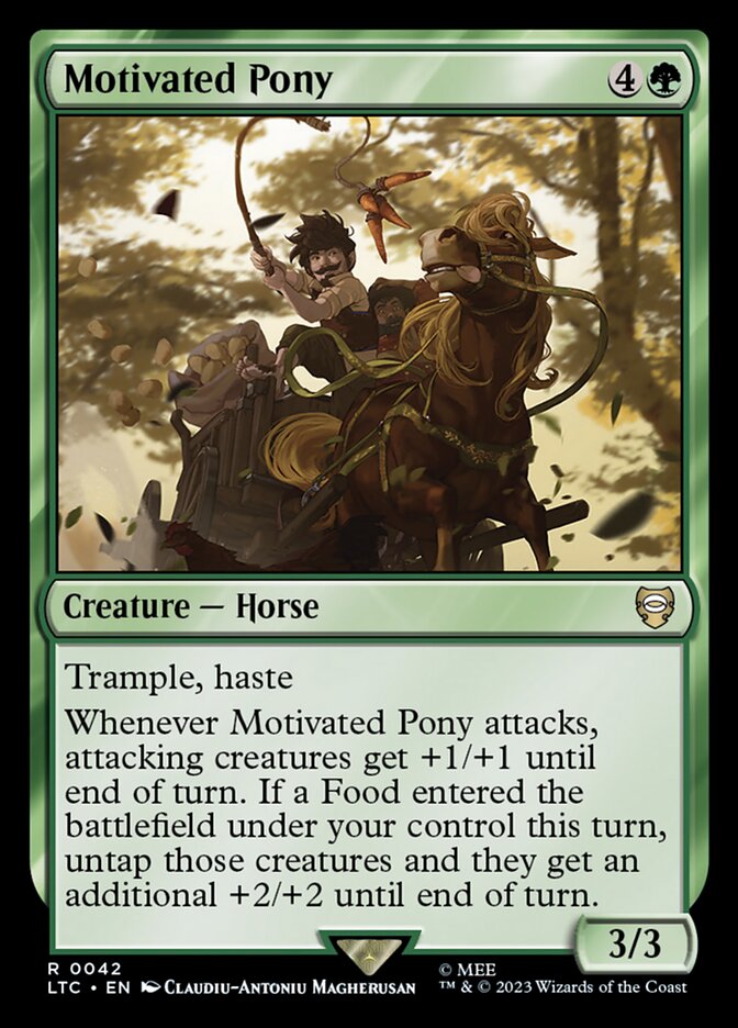 Motivated Pony 42 (Commander: The Lord of the Rings: Tales of Middle-earth)  | Good Games Adelaide SA