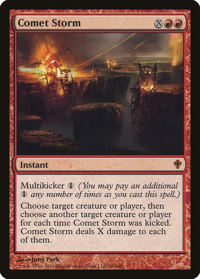 Comet Storm 76 (Worldwake)  - Foil | Good Games Adelaide SA