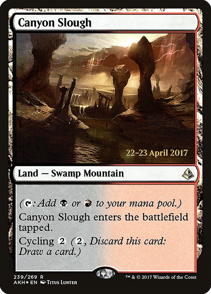 Canyon Slough [Amonkhet Promos] | Good Games Adelaide SA