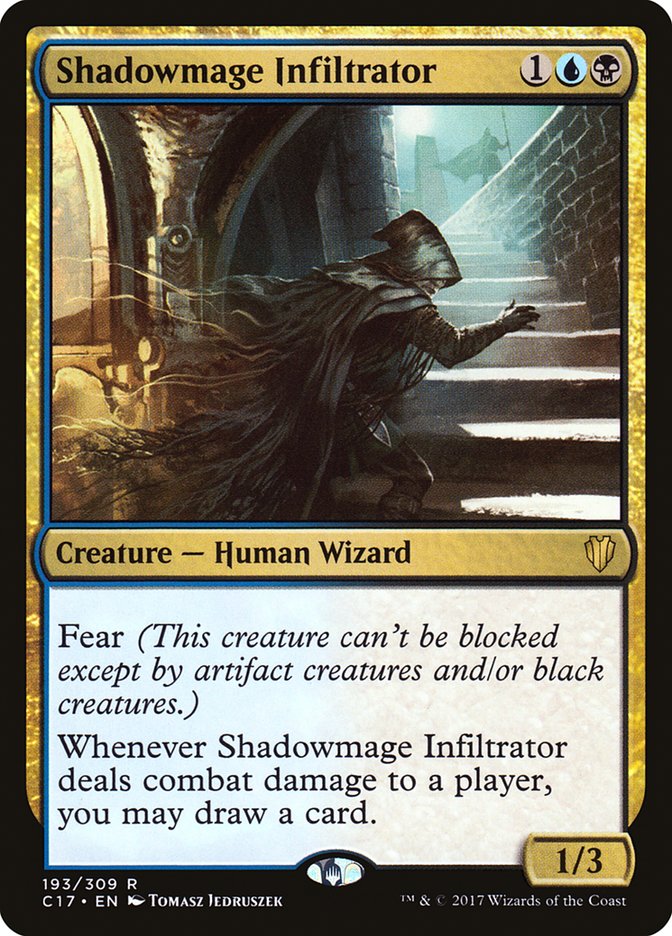 Shadowmage Infiltrator [Commander 2017] | Good Games Adelaide SA