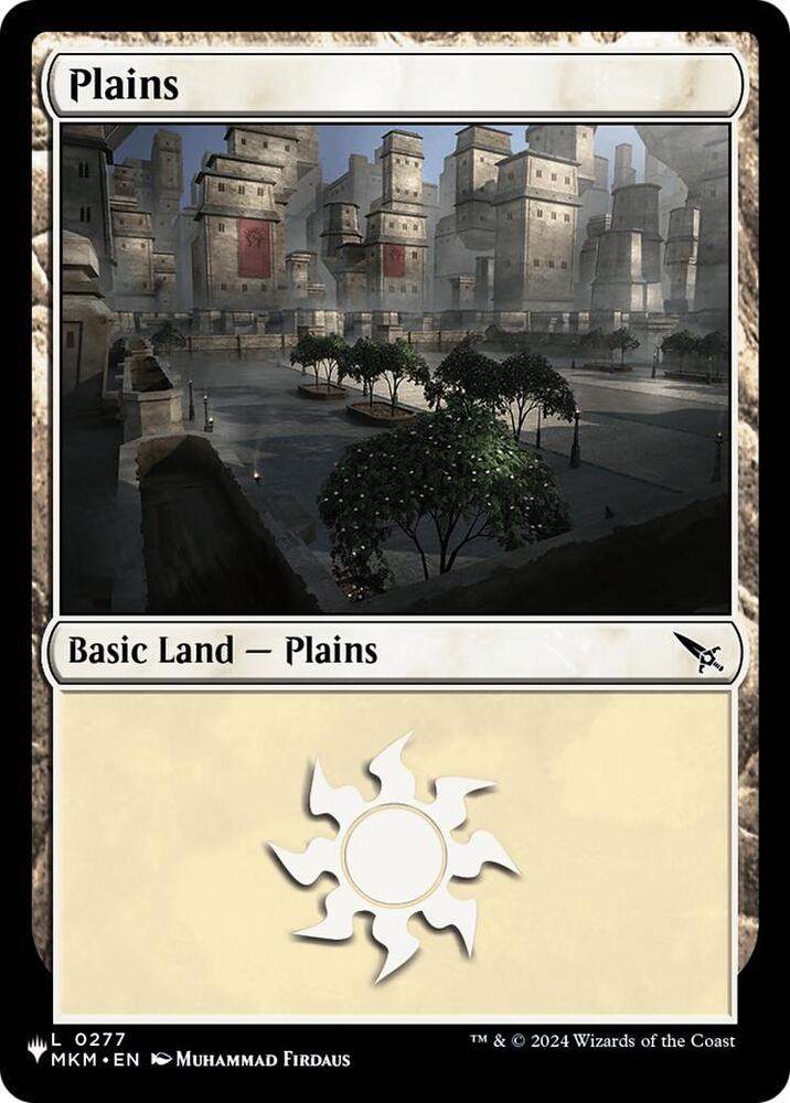 Plains MKM 277 (The List Reprints)  | Good Games Adelaide SA
