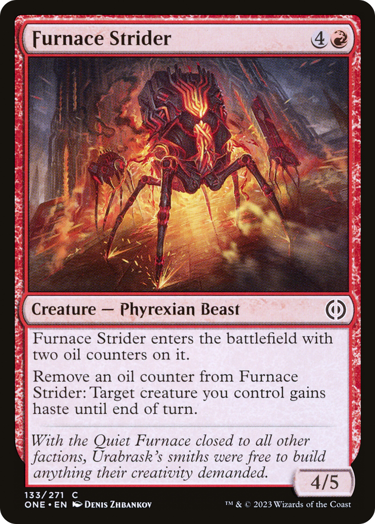 Furnace Strider [Phyrexia: All Will Be One] | Good Games Adelaide SA