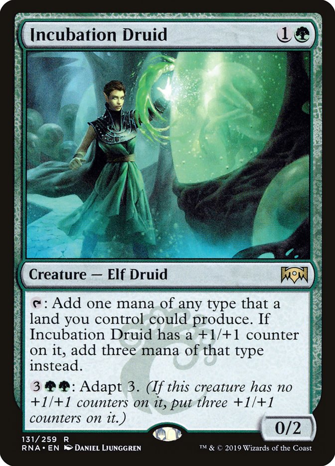 Incubation Druid [Ravnica Allegiance] | Good Games Adelaide SA