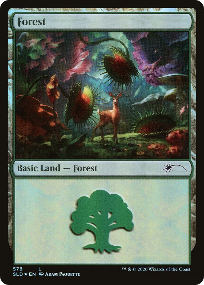 Forest 578 578 (Secret Lair Drop Series)  - Foil | Good Games Adelaide SA