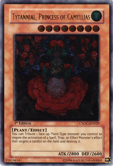 Tytannial, Princess of Camellias (UTR) [CSOC-EN029] Ultimate Rare | Good Games Adelaide SA
