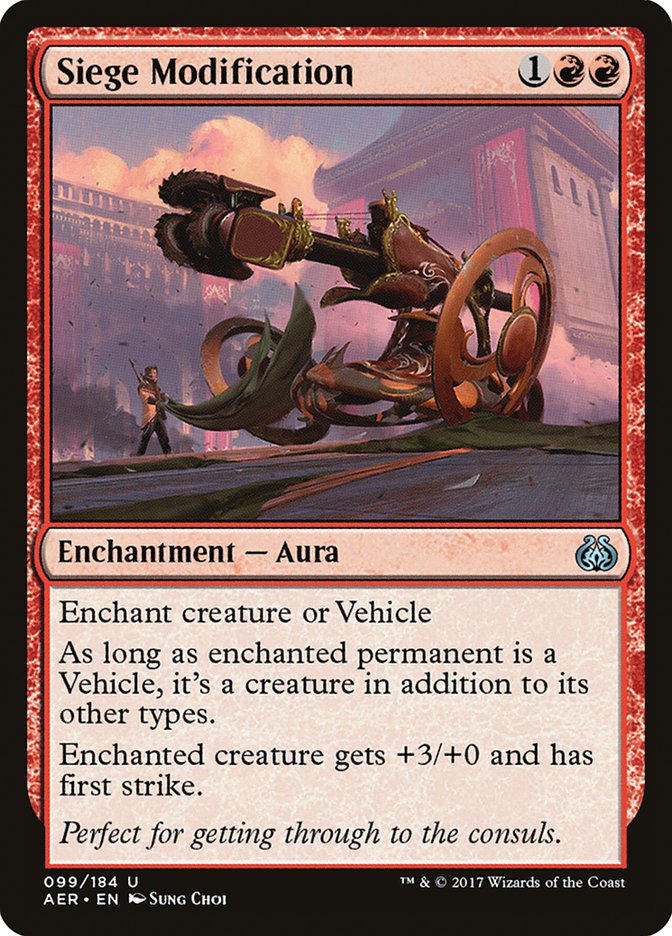 Siege Modification [Aether Revolt] | Good Games Adelaide SA