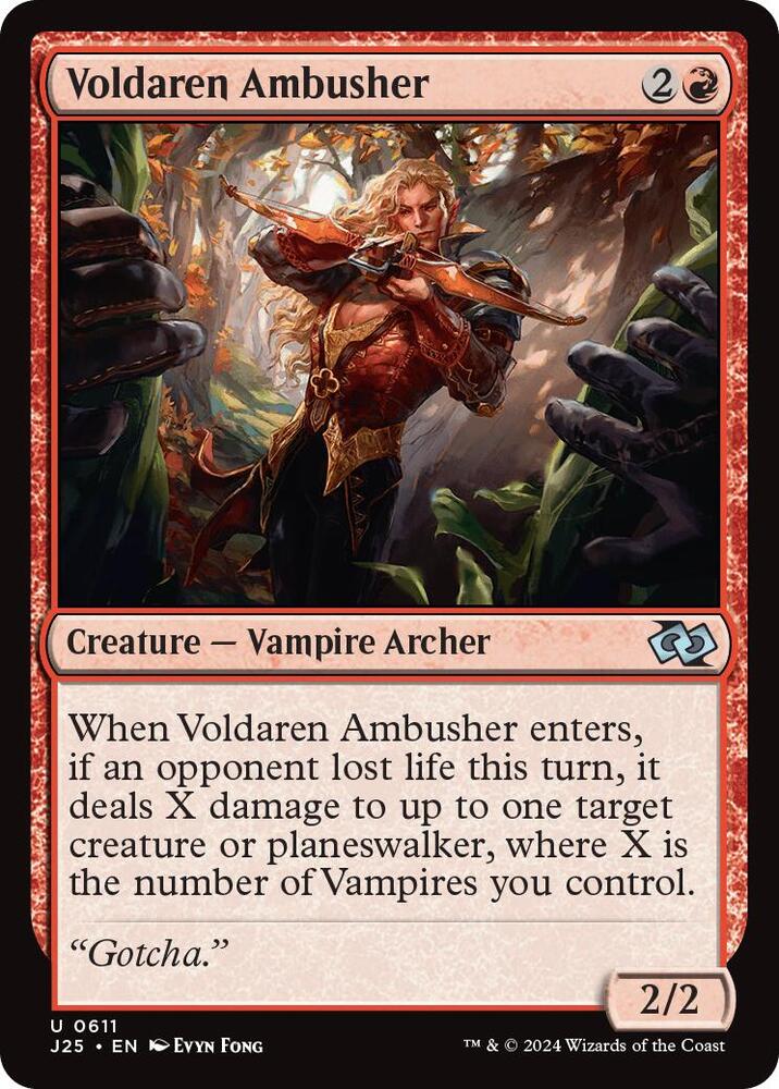 Voldaren Ambusher 611 (Foundations Jumpstart)  | Good Games Adelaide SA