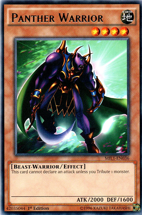 Panther Warrior [MIL1-EN036] Rare | Good Games Adelaide SA