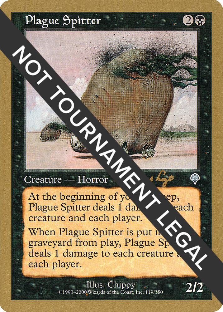 Plague Spitter 2001 Tom van de Logt INV tvdl119/138 (World Championship Decks)  | Good Games Adelaide SA