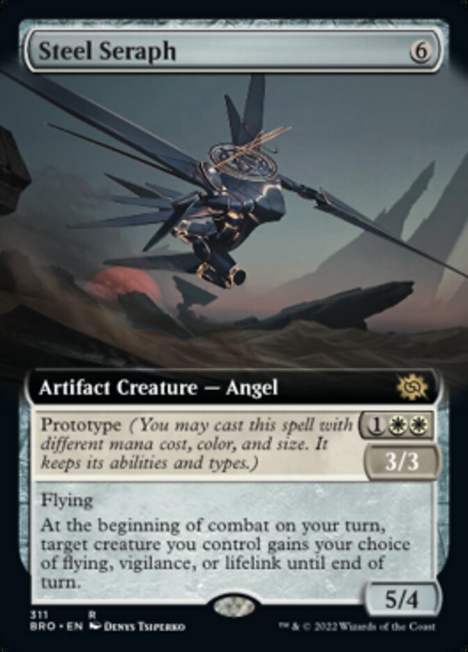Steel Seraph (Extended Art) [The Brothers' War] | Good Games Adelaide SA
