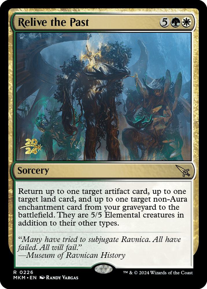 Relive the Past 226 (Prerelease Cards)  - Foil | Good Games Adelaide SA