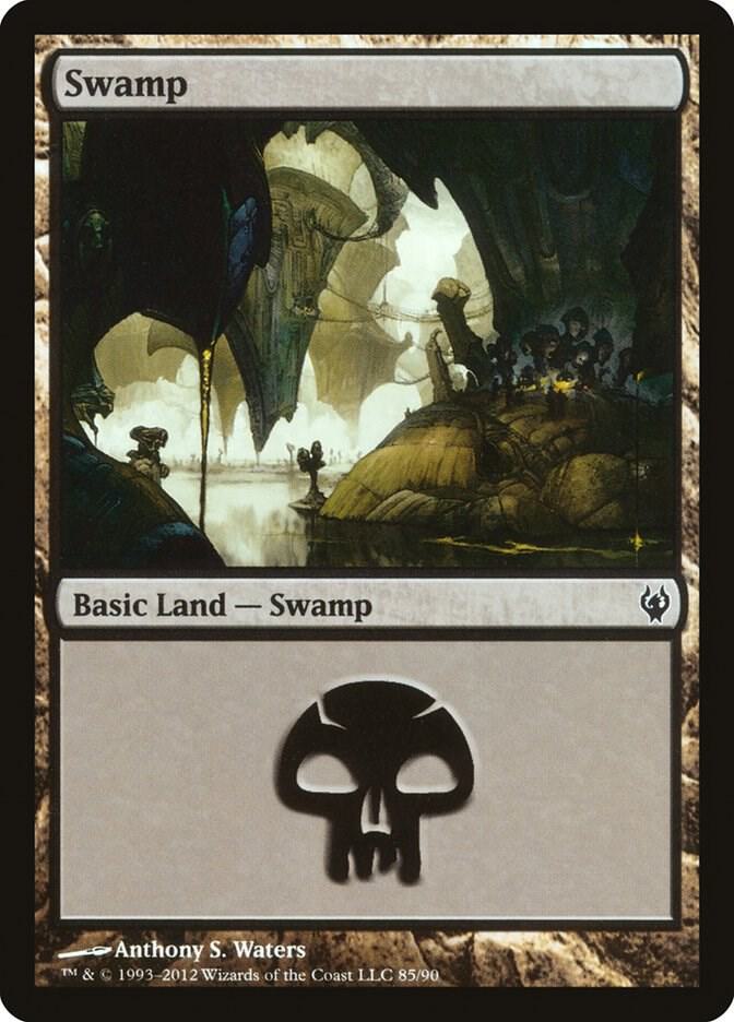 Swamp 85 85 (Duel Decks: Izzet vs. Golgari)  | Good Games Adelaide SA