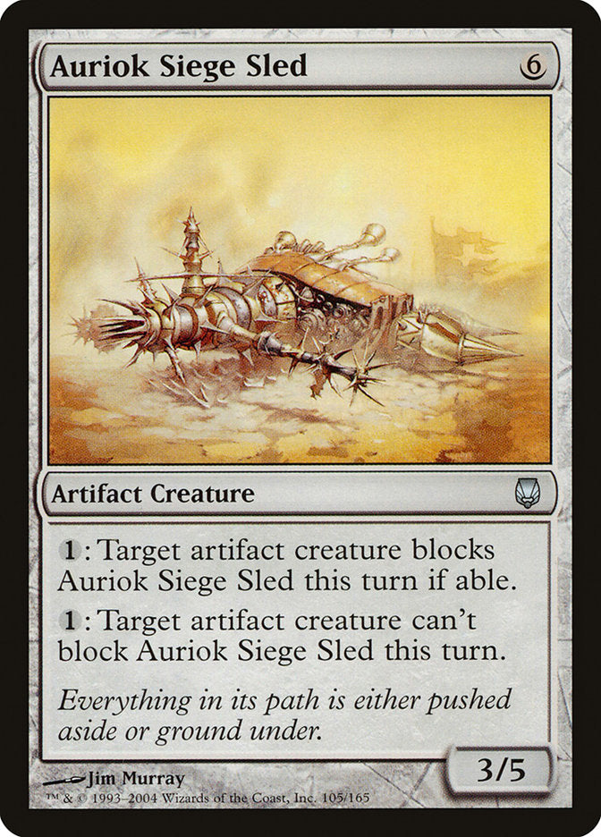 Auriok Siege Sled 105 (Darksteel)  | Good Games Adelaide SA